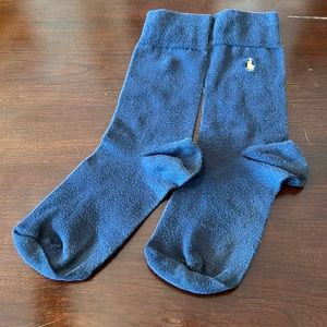 Navy Men’s Polo Dress Socks